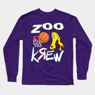 Zoo Krew Basketball Squad Warmup Jersey (Ultimately Playful Edition) Long Sleeve T-Shirt